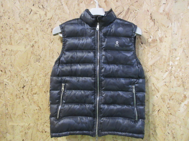 ★状態良好★MARK&LONA(マークアンドロナ)★メンズ カモ柄 ノースリーブ キルティングダウンベスト★サイズ:S拍卖