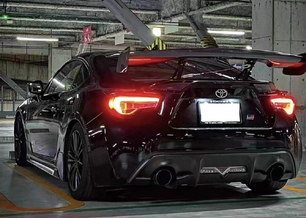 スバル BRZ トヨタ 86 ZC6 ZN6 リアスポイラー リアウイング GT カーボン調拍卖