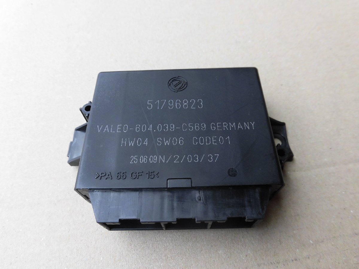 ◆’09 フィアット500 31214 パーキングアシストモジュール/コンピュータ(品番:51796823)◆拍卖