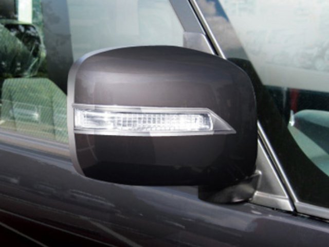 JDM_ミラーウインカーリム_マツダ_フレアカスタムスタイル_MJ34/44S_品番:JMR-S001_クロームタイプ拍卖