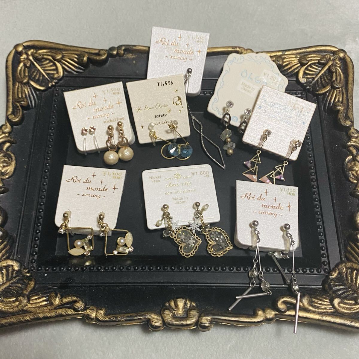 イヤリング まとめ売り 福袋 ノンホールイヤリング アクセサリー拍卖