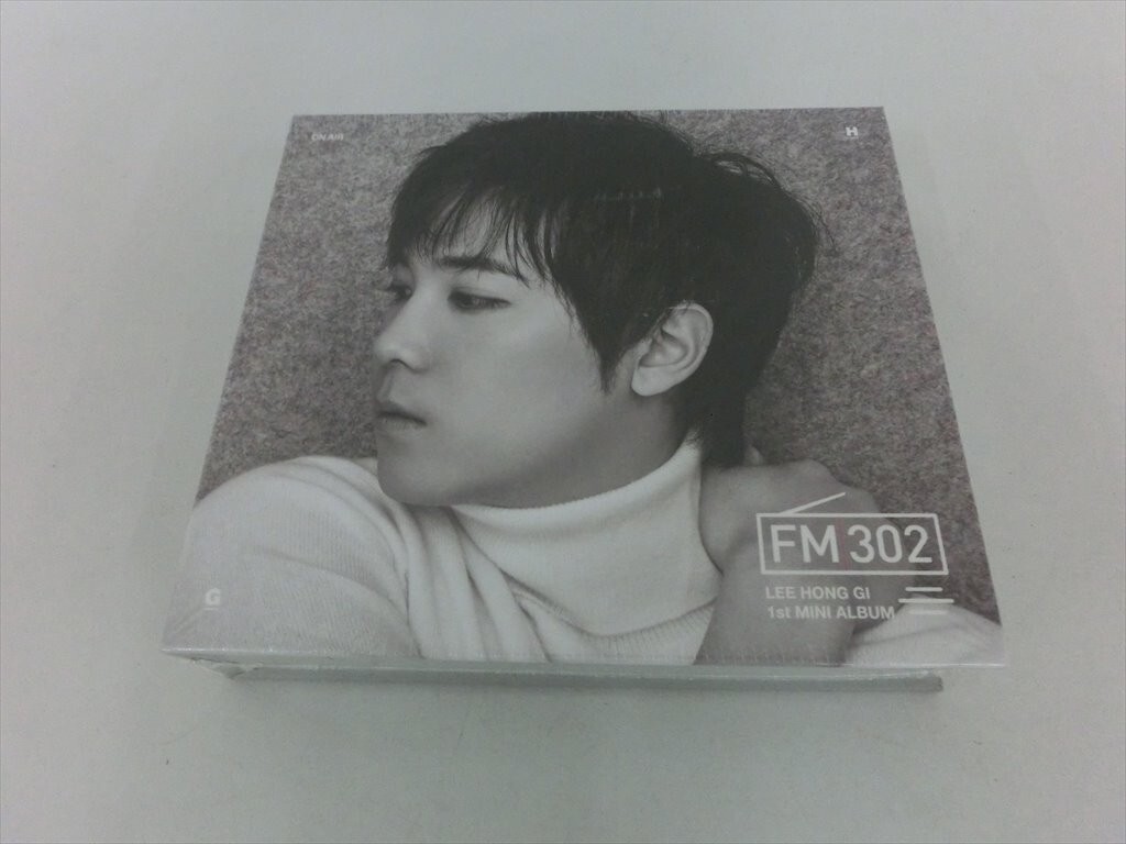 G【SE37-00】【60サイズ】▲未開封/イ・ホンギ/LEE HONG GI/FM302/1st MINI ALBUM/輸入盤/CD/※パッケージイタミあり拍卖