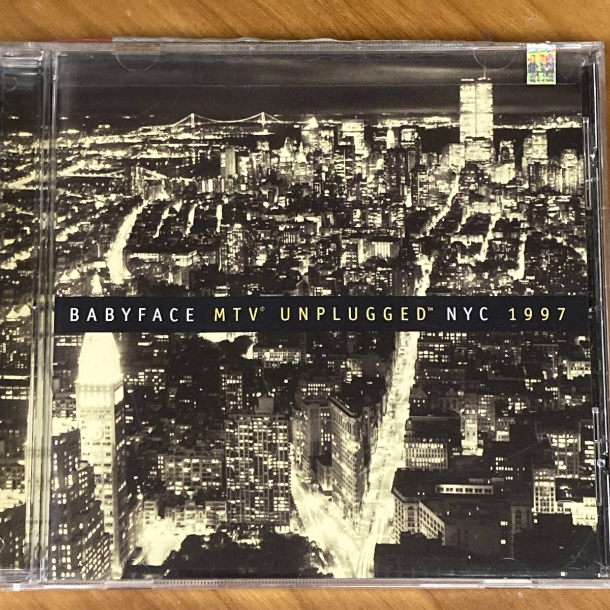 PR7137 CD *Babyface* MTV Unplugged NYC 1997 拍卖