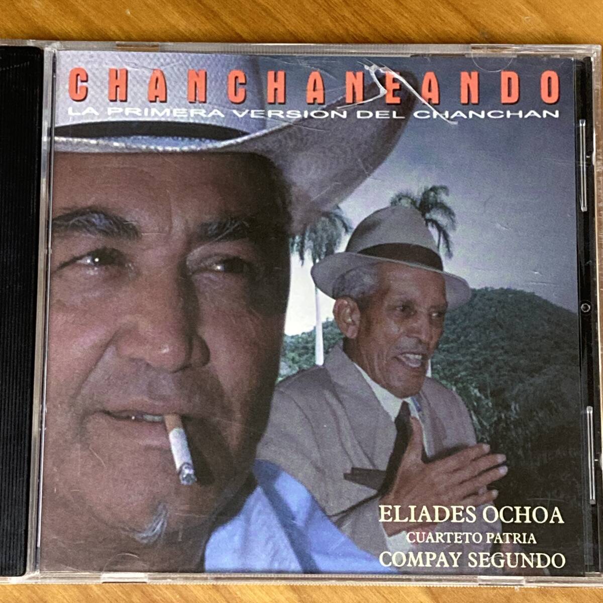 PR7157 CD *Eliades Ochoa, El Cuarteto Patria, Compay Segundo* Chanchaneando *ケース割れあり拍卖