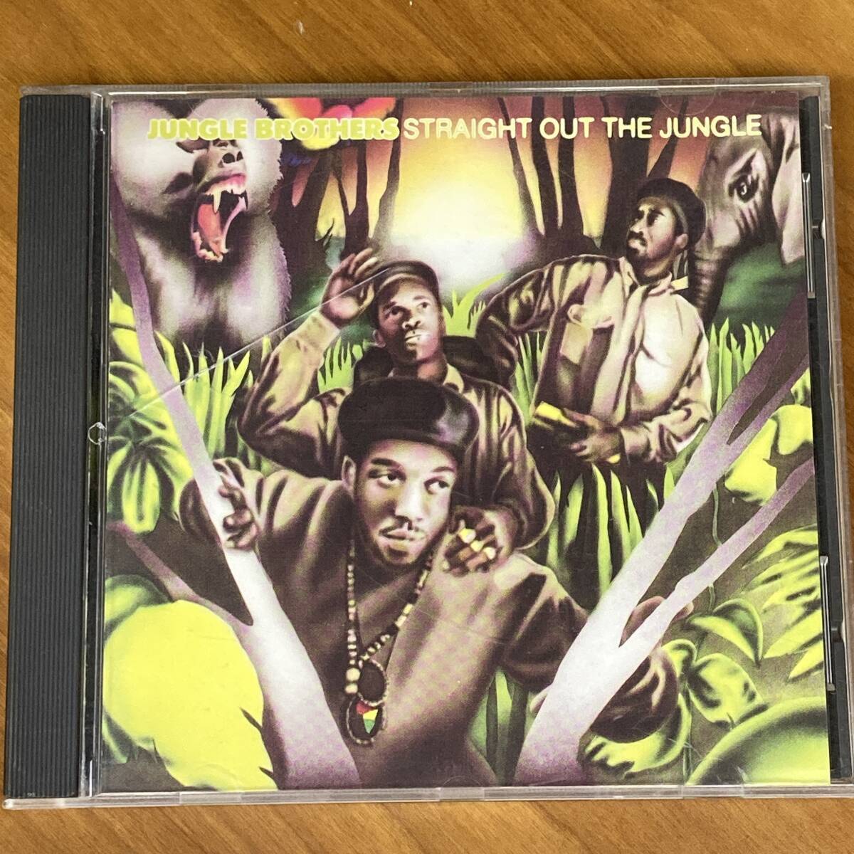 PR7305 CD *JUNGLE BROTHERS* STRAIGHT OUT THE JUNGLE *ケース割れあり拍卖