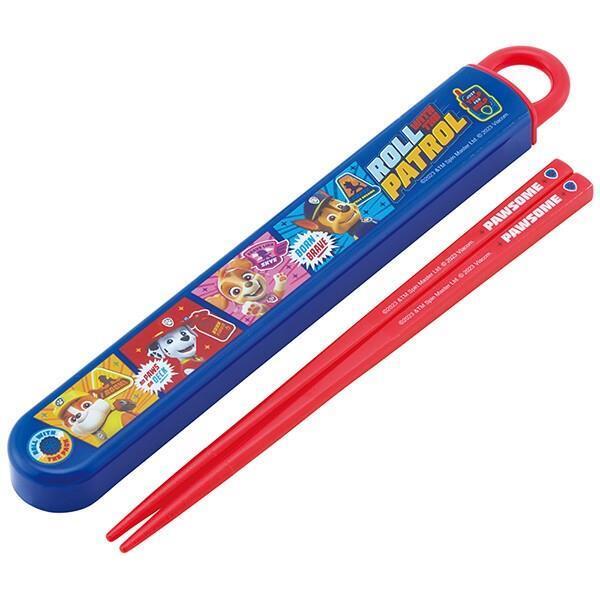 パウ・パトロール 箸&箸箱セット お箸セット お弁当用カトラリー 抗菌 食洗機対応 スライド 子供 子ども キッズ キャラクター スケーター拍卖