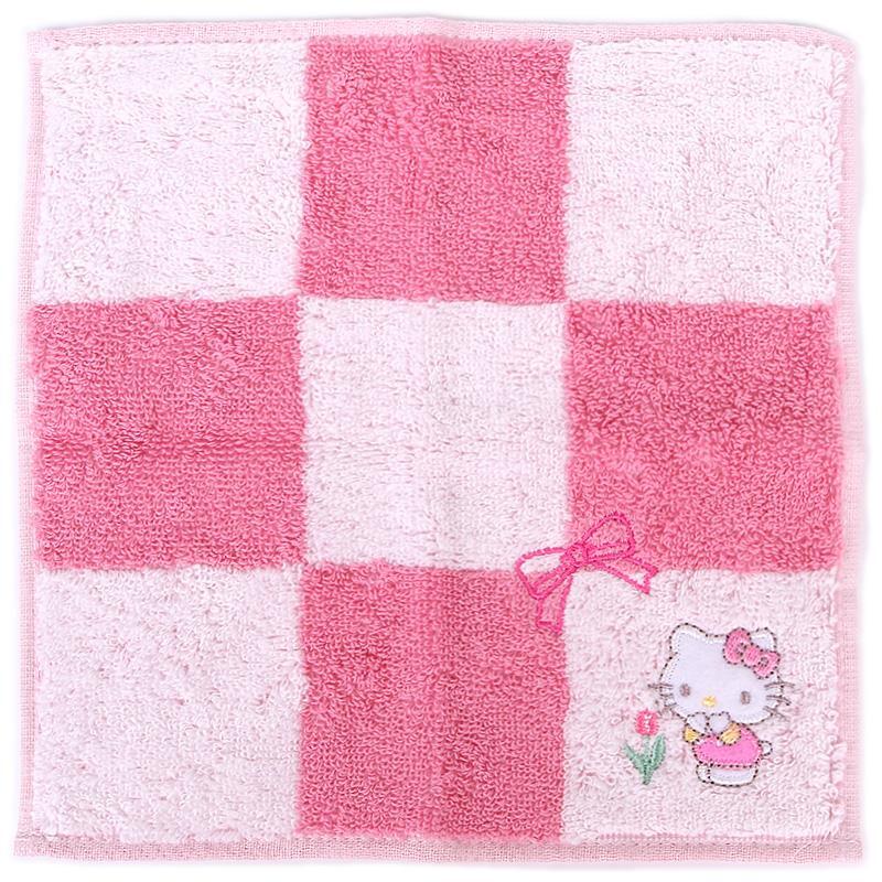 ハローキティ プチタオル ブロック ミニタオル ハンカチ レディース 女性 女の子 サンリオ sanrio キャラクター拍卖