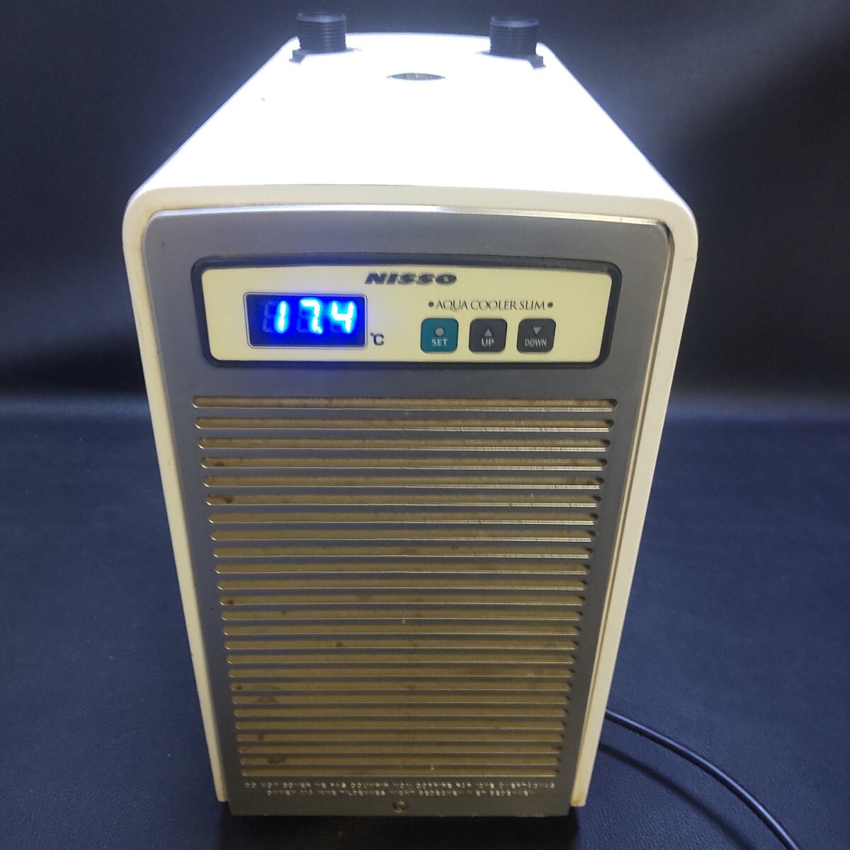 1114i 通電確認済み NISSO(ニッソー) AQUA COOLER SLIM 20 / アクアクーラースリム20 屋内用 水槽用クーラー拍卖