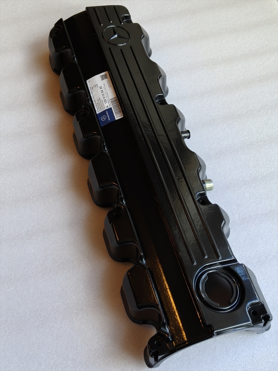 【新品未使用】 純正 M103 エンジンカバー ヘッドカバー タペットカバー バルブカバー W124 W201 190E A1030100430 1030160105拍卖