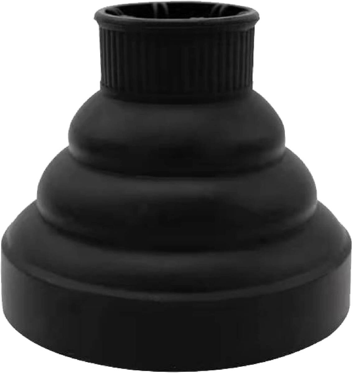 Felimoa 折りたたみ式ドライヤーディフューザー 熱風拡散 シリコン製 水洗い可能 (Black) 4−33拍卖