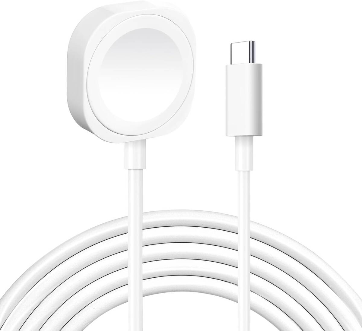 POLINK for アップルウォッチ 充電器 マグネット式 軽量 急速充電器 Type-C ホワイト 4−35拍卖