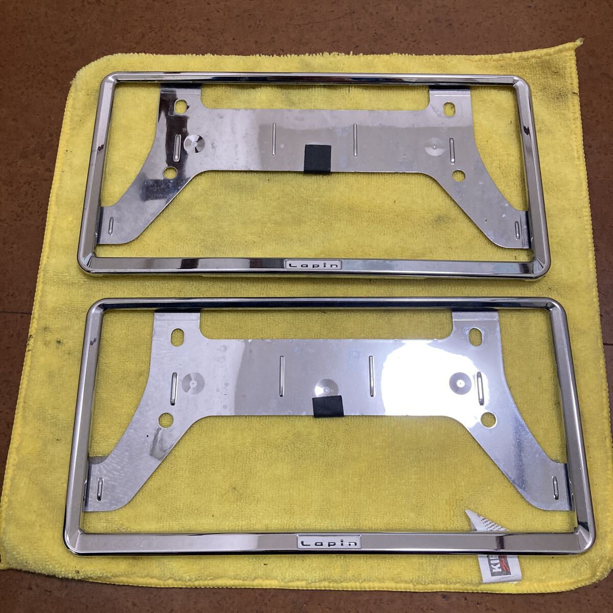 スズキ ラパン Lapin 純正 ナンバーフレーム 現状品拍卖