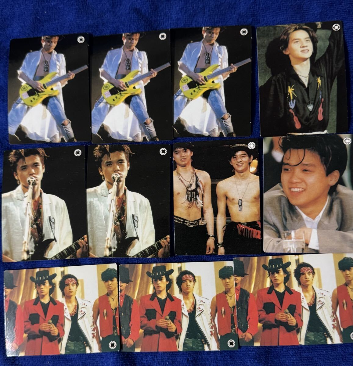 男闘呼組 アイドルカード11枚(ダブりあり)80年代アイドルグループ ロックバンド 成田昭次 岡本健一 ジャニーズ ROCK 昭和歌謡拍卖