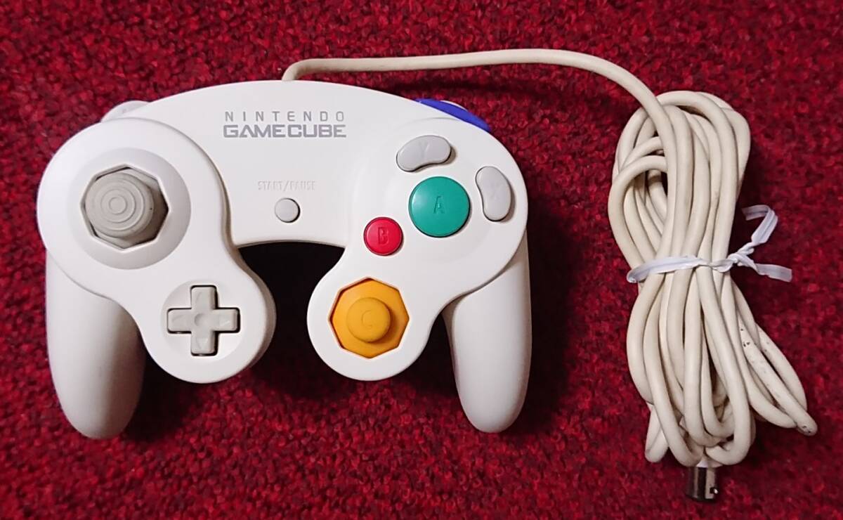 GC ゲームキューブ コントローラー ホワイト 白 DOL-003拍卖