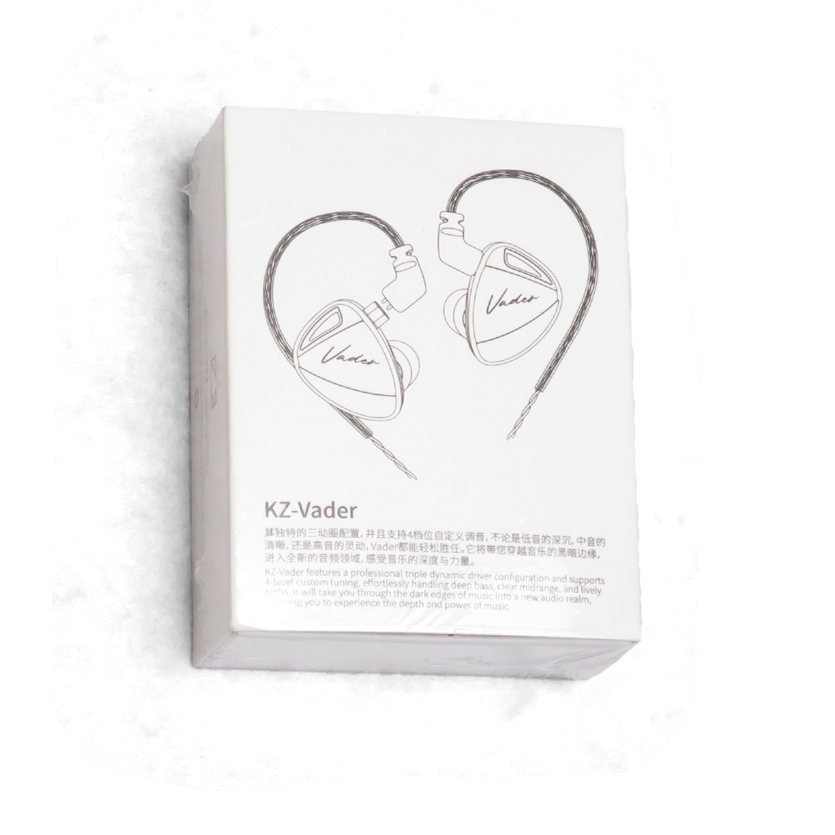 KZ Vader High-resolution 3DD ハイレゾ 高解像度バージョン 有線イヤホン 未開封新品拍卖