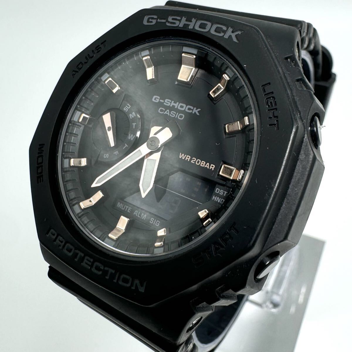 【稼動】 CASIO カシオ G-SHOCK 腕時計 2針 クォーツ ラバー GMA-S2100 ブラック Gショック クオーツ メンズ レディース ユニセックス 拍卖