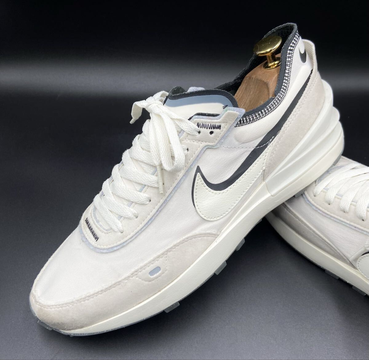 【ナイキ/ワッフル ワンSE/DR9882-001】高級ローカットスニーカー/ファントム/セイル/jp28cm/衝撃プライス!ヴィンテージ復刻モデル!11/7拍卖