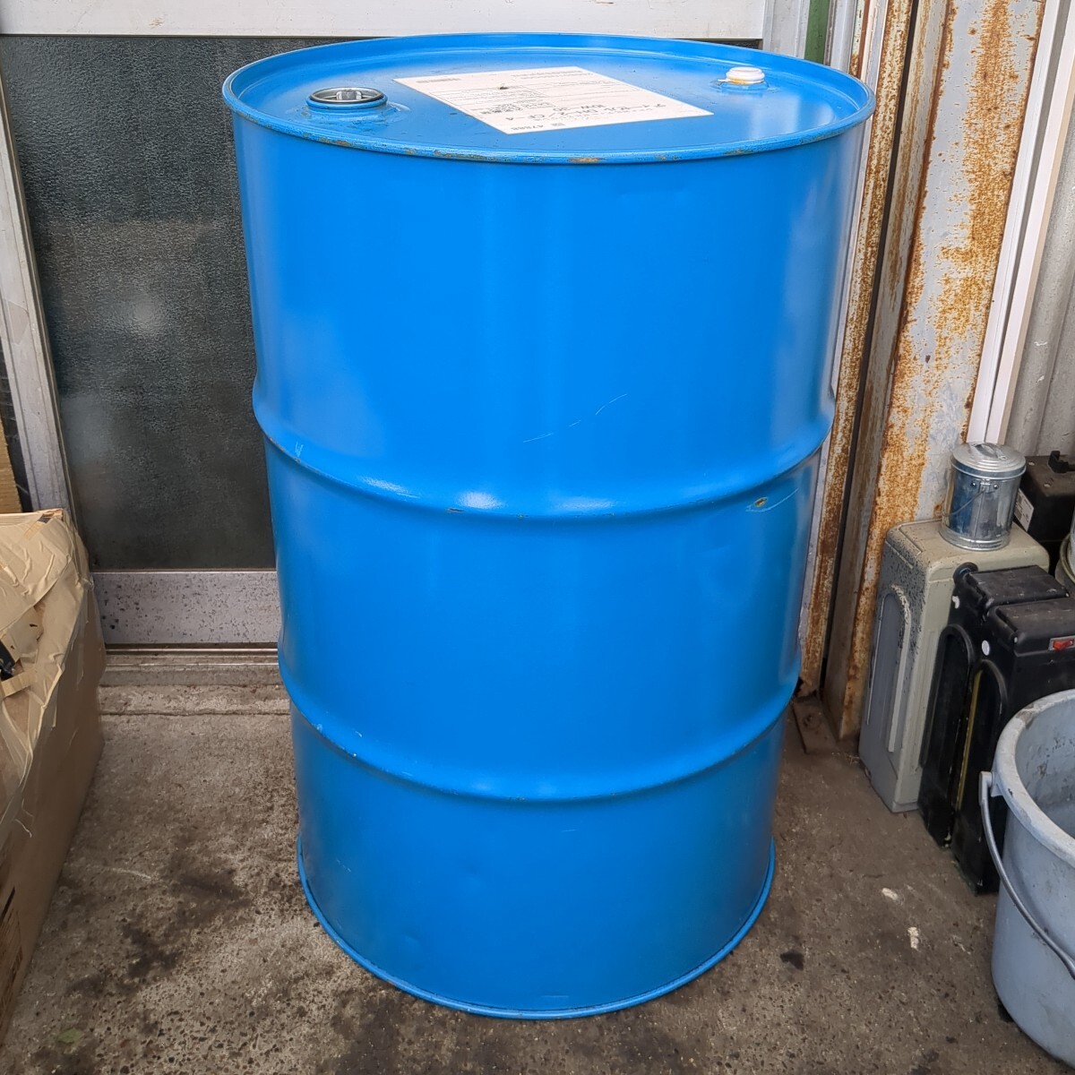 ENEOS エネオス 200L 空 ドラム缶 BBQ 農業 DIY拍卖