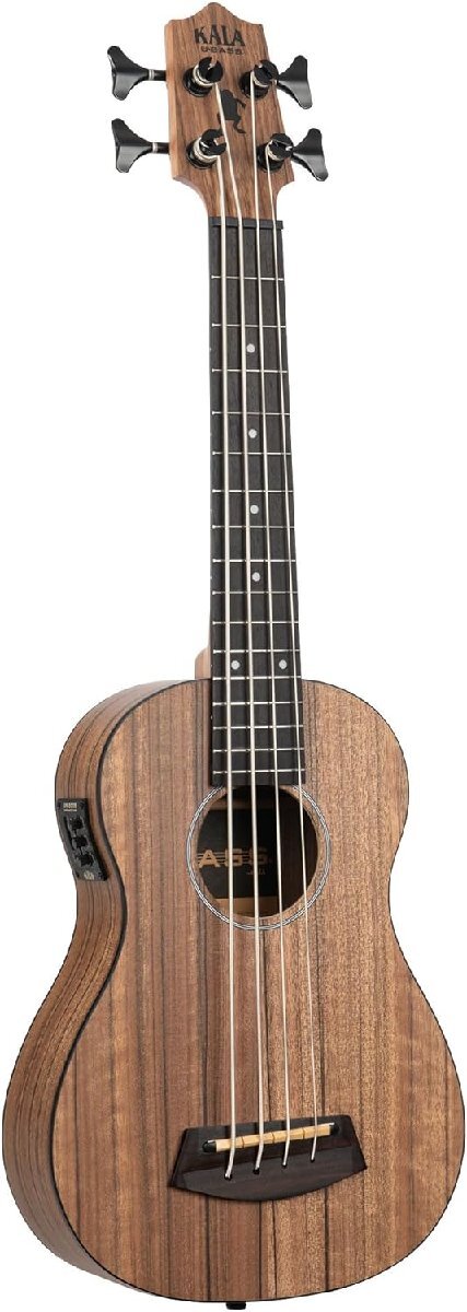 KALA UBASS-PW-FS カラ U・Bass ウクレレベース Exotic Wood Series パシフィックウォルナットボディ ラウンドワウンド弦仕様拍卖
