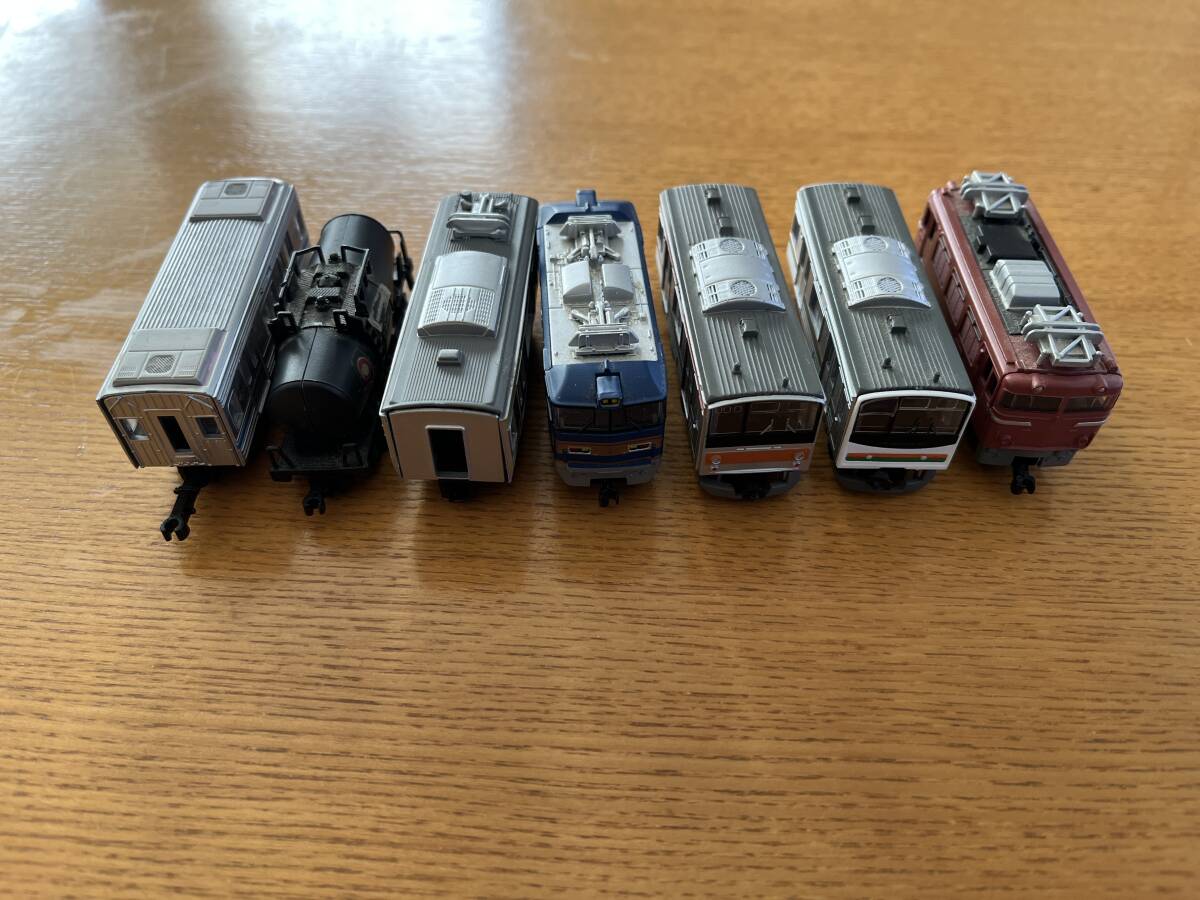 【1円スタート】Bトレイン(EF81系・EF510系・タキ43000系・205系武蔵野線先頭車・205系湘南色先頭車・E231系総武線中間車・その他)拍卖