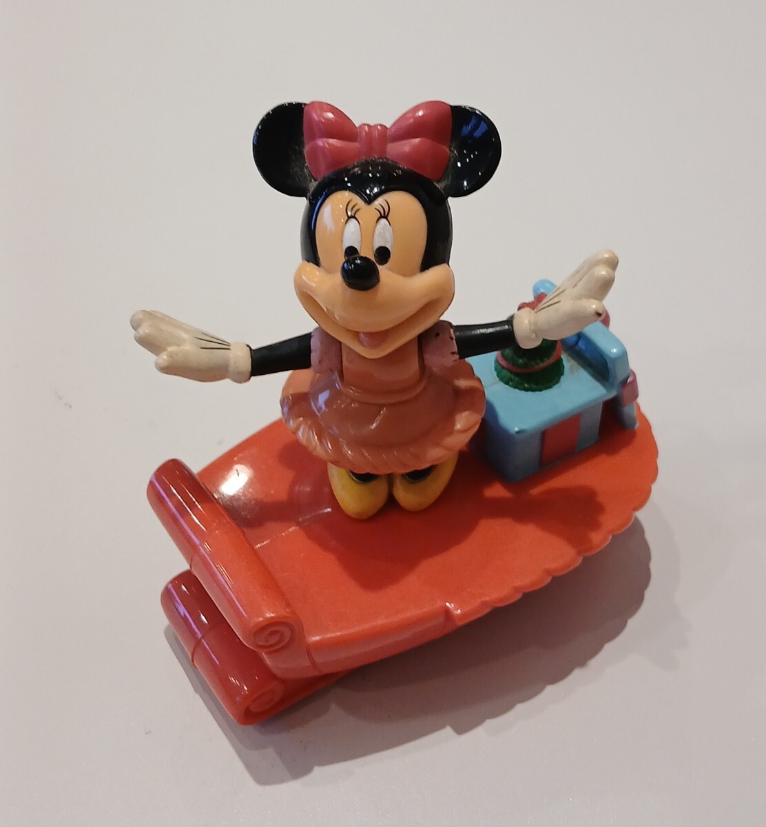 ディズニー Minnie Mouse ハッピーセット おもちゃ クリスマス 2002 レトロ 雑貨 DISNEY ミニー マウス 当時物拍卖