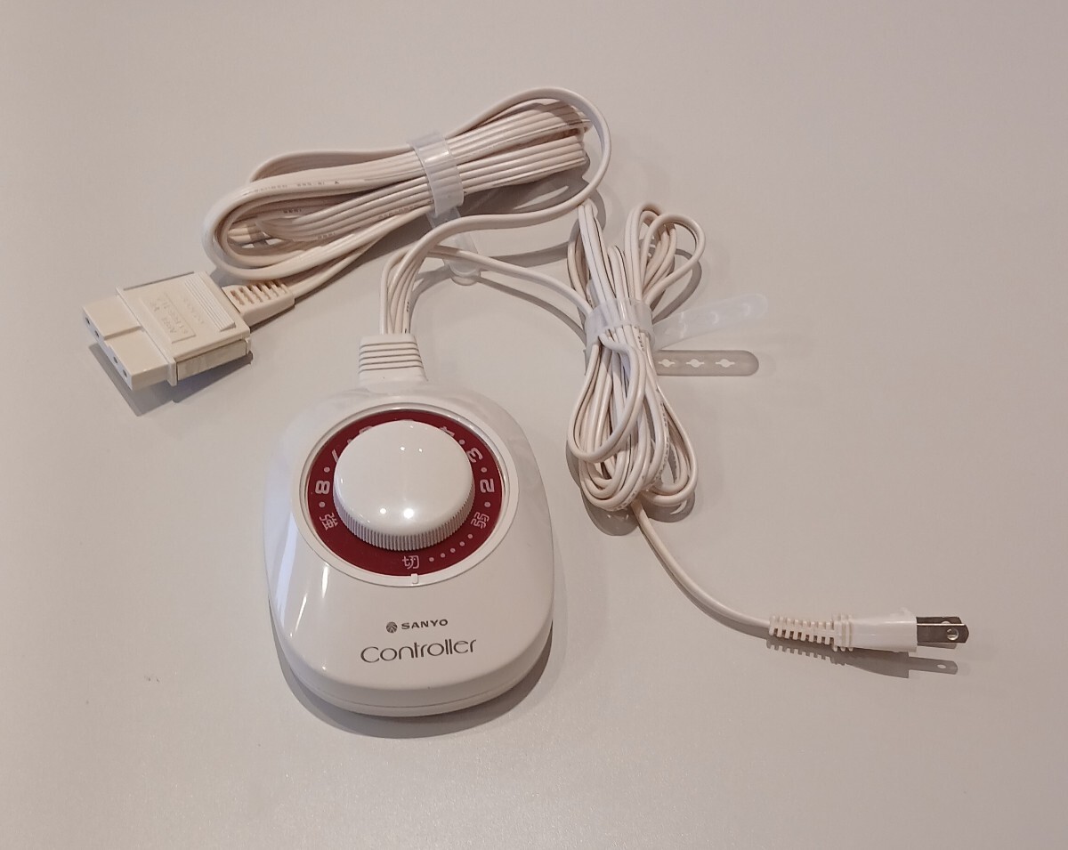 サンヨー 電気毛布 用 コントローラー 温度調節器 電源 コード SANYO 温度調節 ケーブル 三洋 4穴拍卖