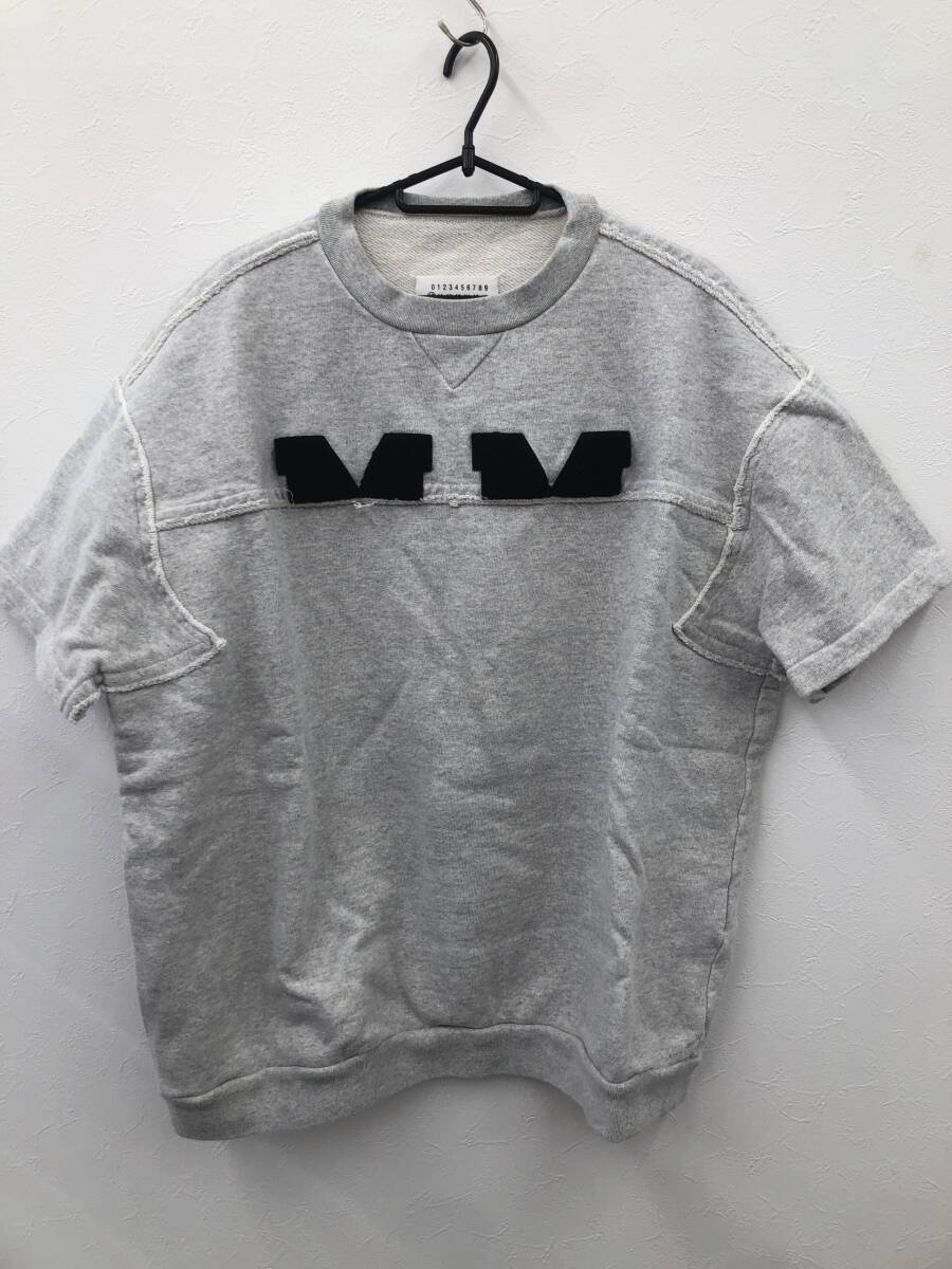 【25471】Maison Margiela メゾンマルジェラ スエットTシャツ サイズ50 Lサイズ相当 百貨店商品 人気ブランド マルタンマルジェラ拍卖