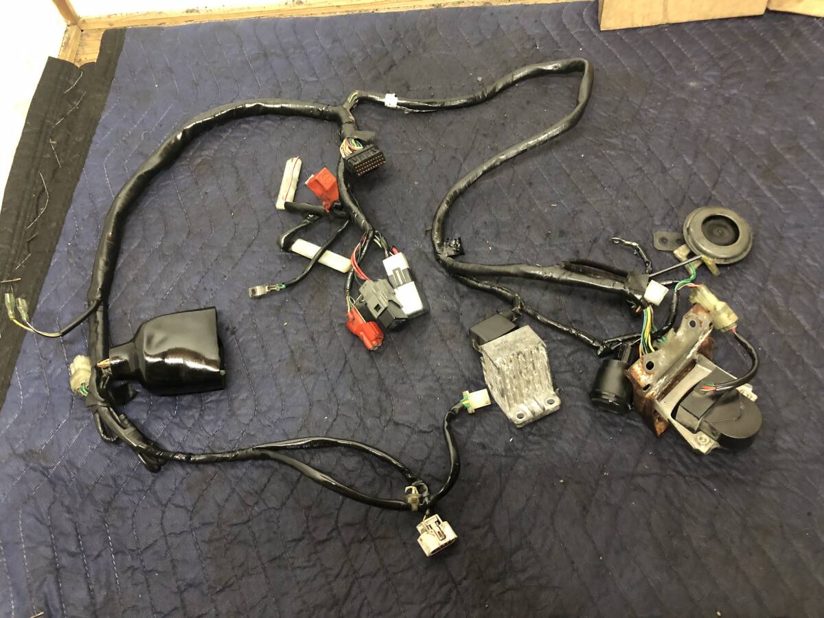 HONDA Dio ディオ AF68 純正 メインハーネス ホーン レギュレーター リレー 【セット】 神戸~ A297-11拍卖