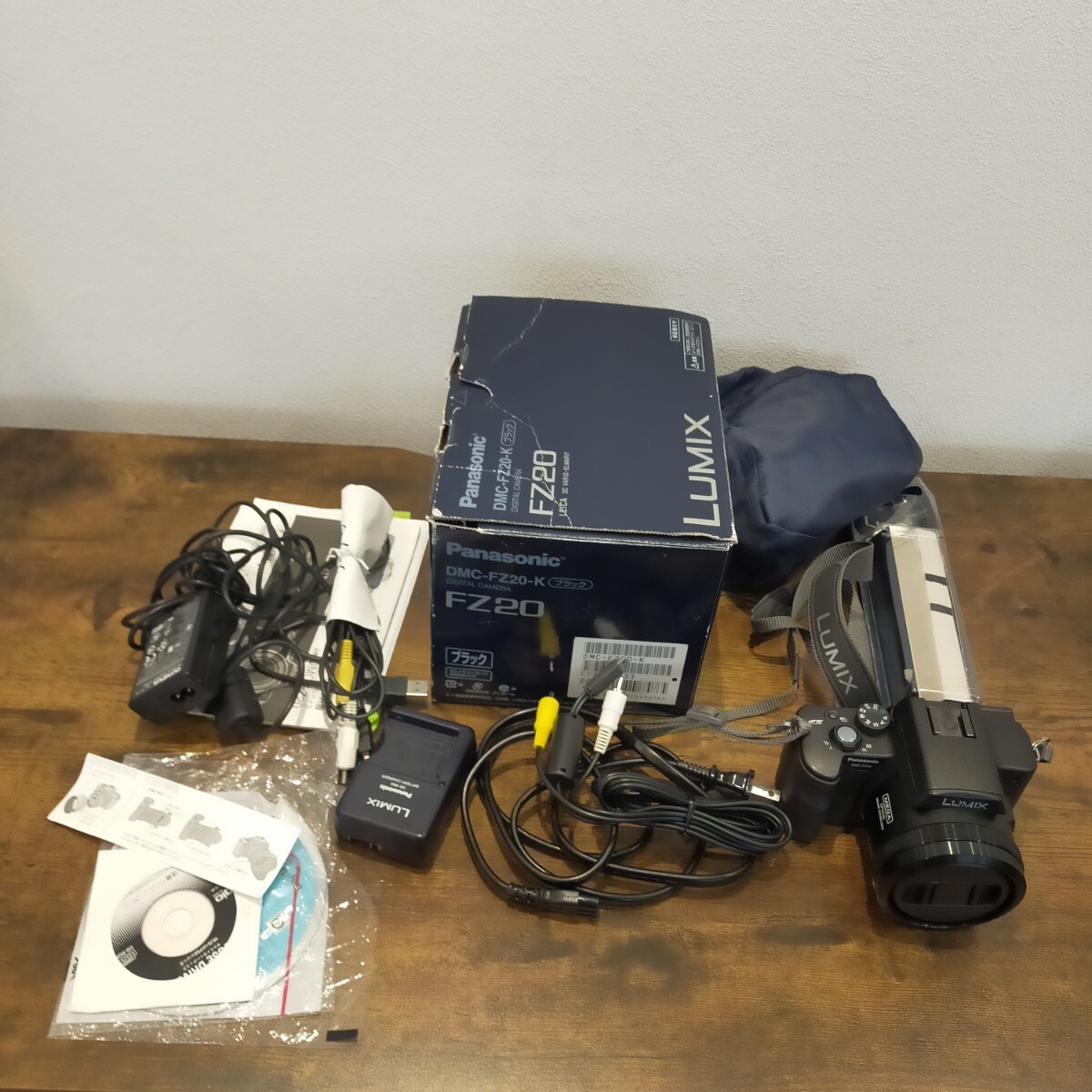 【11】 【1055】 デジカメ Panasonic LUMIX DMC―FZ20拍卖