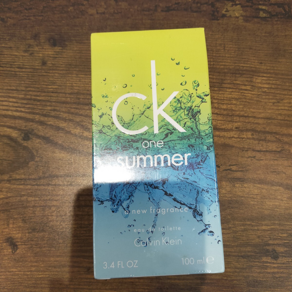 未使用 香水 カルバンクライン シーケーワンサマ―2009 Calvin Klein Ckone Summer 100ml 【11】【528】拍卖