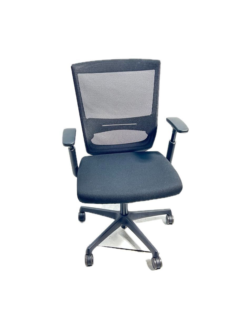 【中古・2024年製】ESCUDO(エスクード)シリーズ C497ZS-FHB1 オフィスチェア 肘付オフィスチェア拍卖