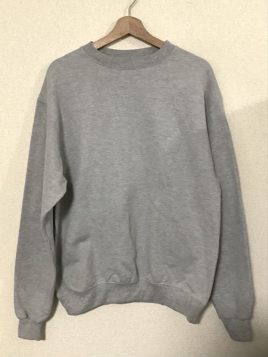 champion チャンピオン クルーネック スウェットシャツ トレーナー グレー トレーニングウェア カジュアル メンズ ルームウェア M拍卖