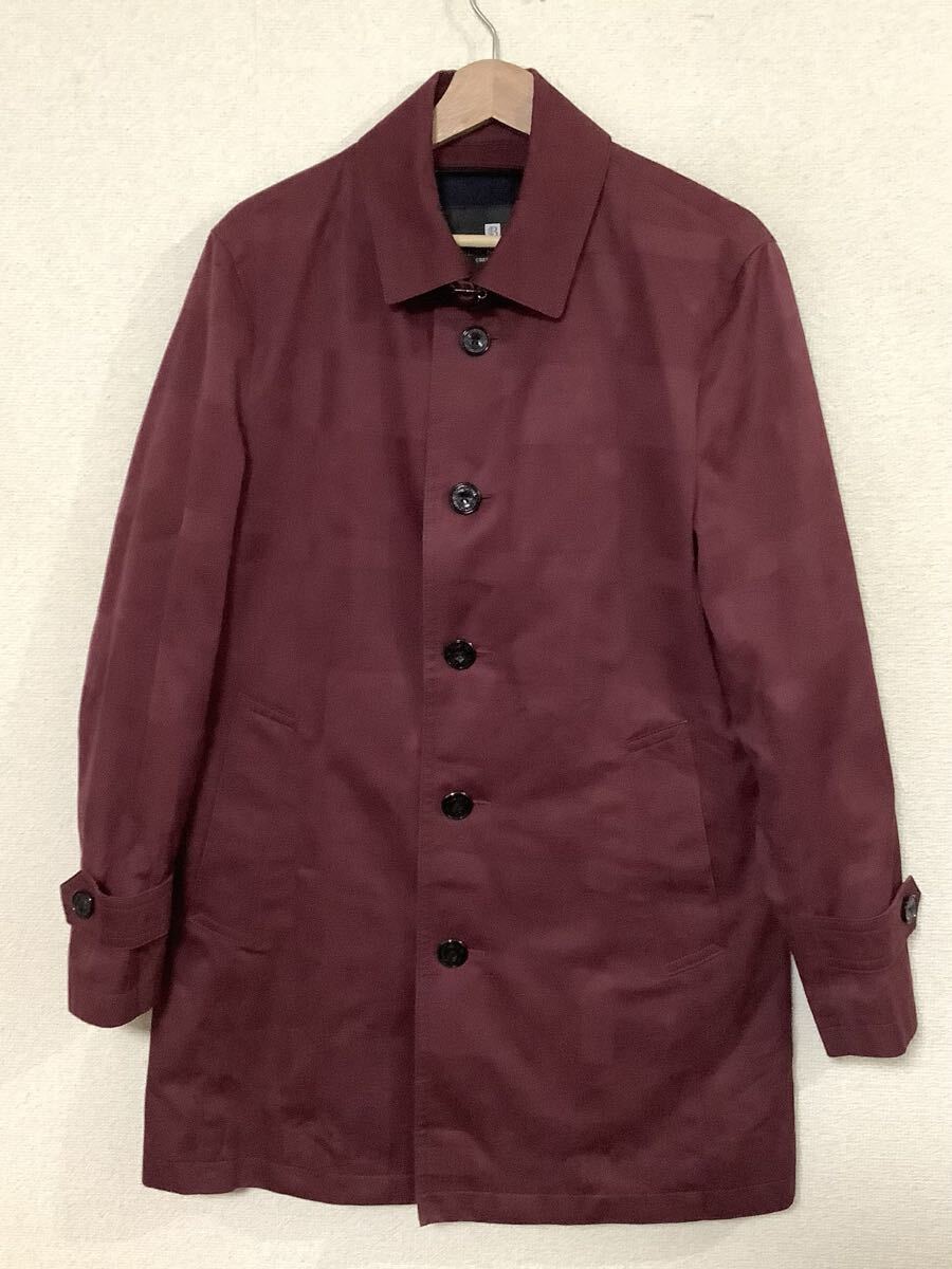 BLACK LABEL CRESTBRIDGE クレストブリッジ チェック ステンカラーコート セレクト メンズ 三陽商会 M拍卖