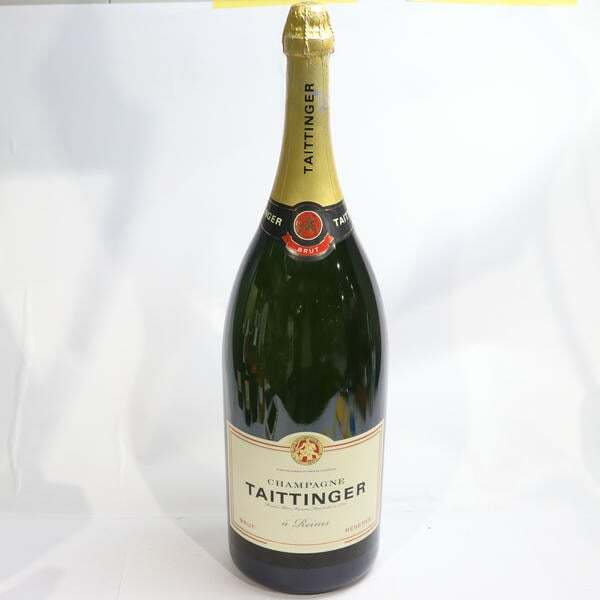 TAITTINGER(テタンジェ)ブリュット レゼルヴ マチュザレム 12.5% 6000ml ※裏ラベル・キャップフィルムキズ O25I300066拍卖