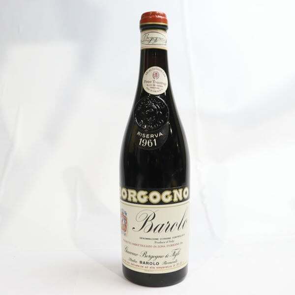 Giacomo Borgogno&Figli(ジャコモ ボルゴーニョ&フィリ)バローロ リゼルヴァ 1961 13.5% 700ml X25J270102拍卖