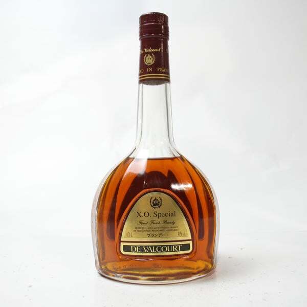 1円~ DE VALCOURT(デュ ヴァルコート)XO スペシャル 40% 700ml X25J270028拍卖