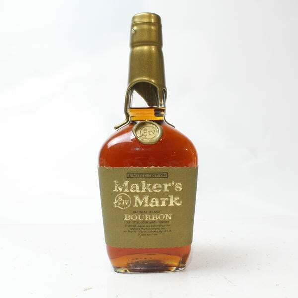 Maker’s Mark(メーカーズマーク)ゴールドトップ リミテッド エディション 50.5% 750ml ※キャップ蝋割れ X25J290025拍卖