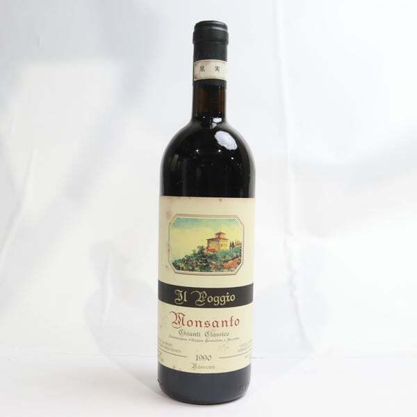 1円~ Castello Monsanto(カステロ ディ モンサント)キャンティ クラッシコ イル ポッジョ 1990 13.5% 750ml X25J270113拍卖