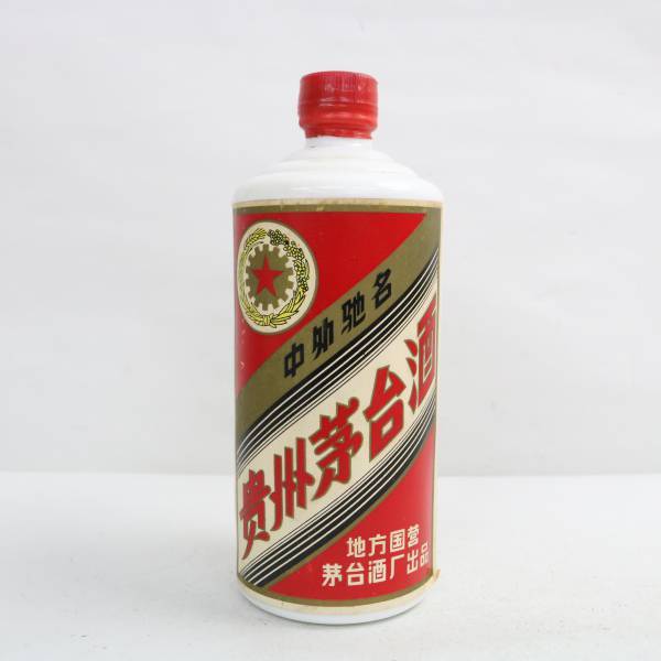 貴州茅台酒 五星麦 1987 500ml(重量 1011g)※度数不明・フィルム破れ O24F290021拍卖