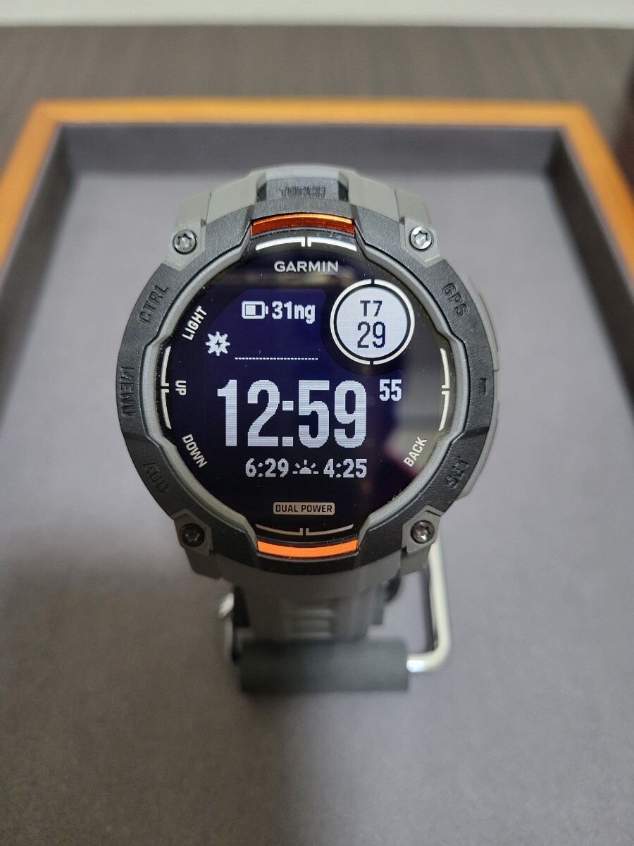 【C0004】ガーミン Instinct 3 Dual Power Tactical 50mm インスティンクト 3 デュアルパワー タクティカル タフネスアウトドア ソーラー 拍卖