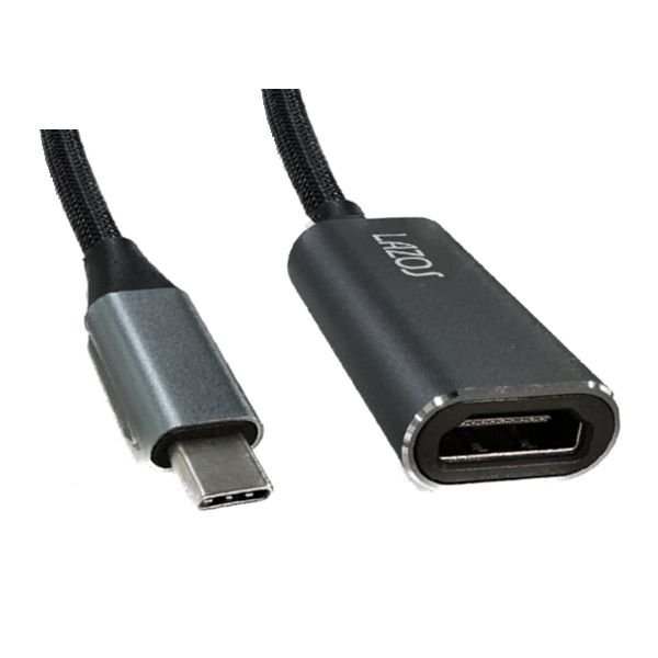 新品 Lazos 変換アダプタ 20cm USB type-C - HDMI(メス) スマホの画面を大きい画面で見たい拍卖