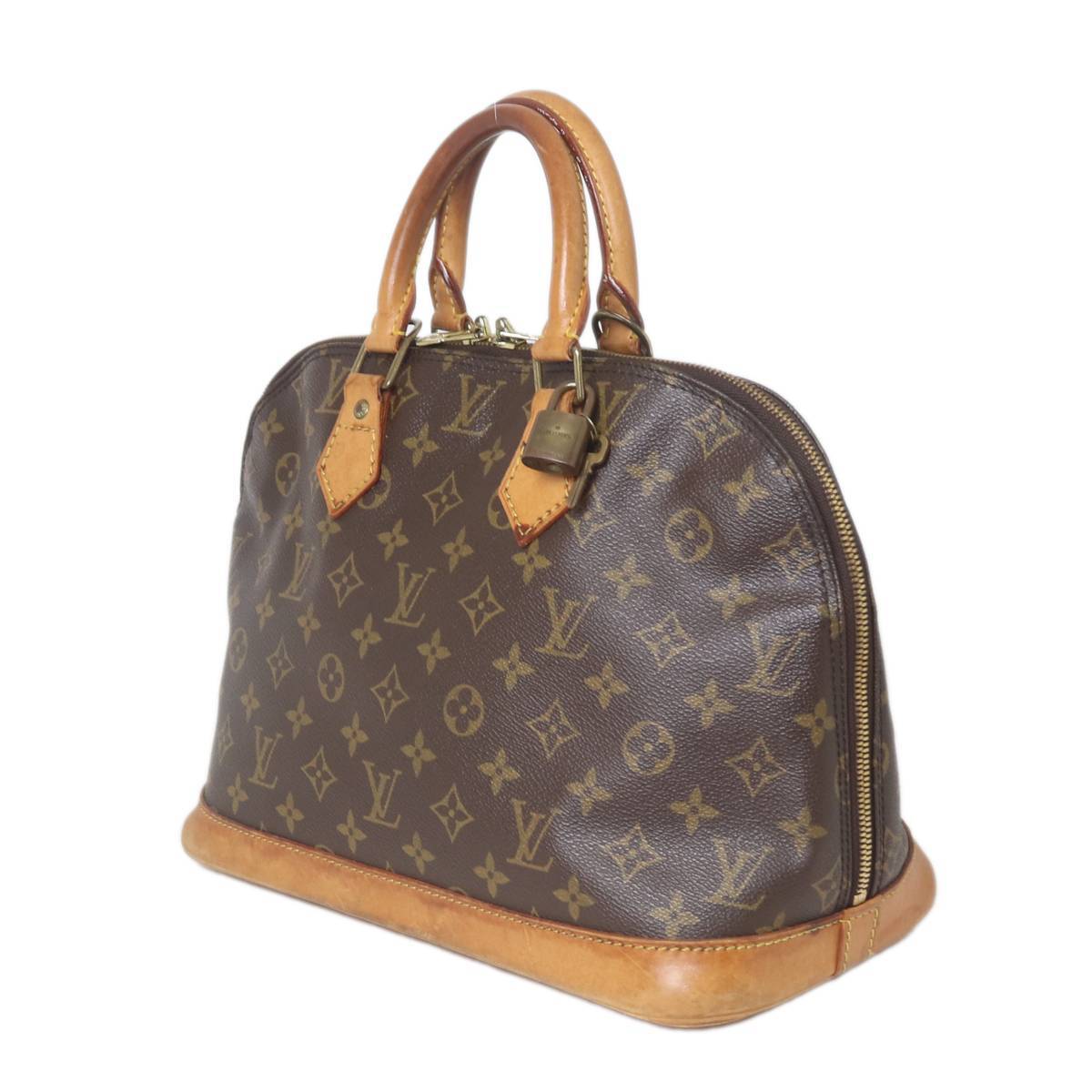 LOUIS VUITTON / ルイヴィトン アルマ ハンドバッグ モノグラム ブラウン M51130 BA0994 NO BCランク拍卖