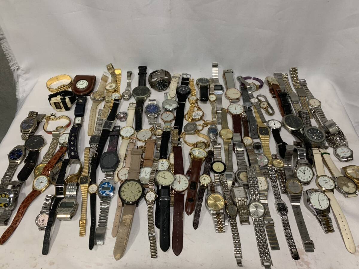 2.2 時計 80本以上 まとめ 詳細不明 腕時計 SEIKO 他 ジャンク 現状品拍卖