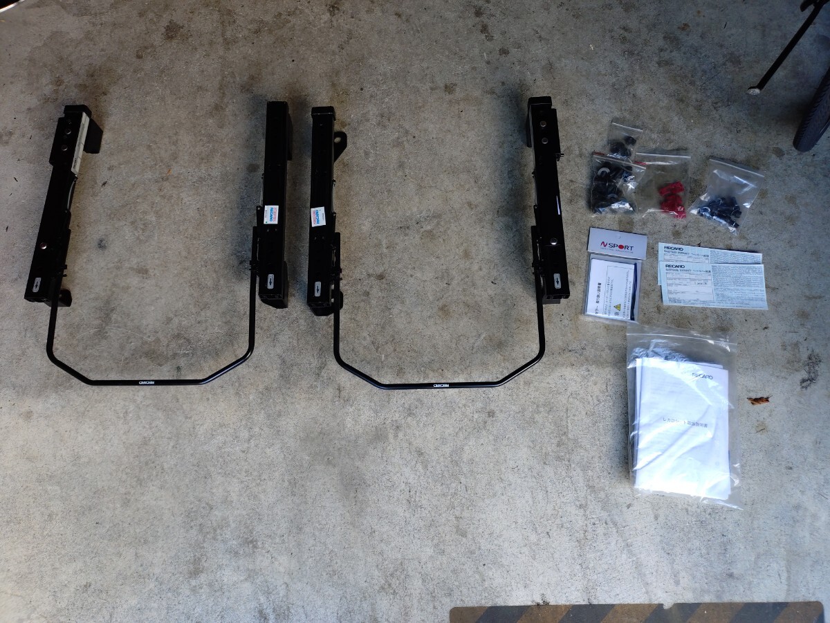 MINI crossover R60 RECARO純正シートレール 左右2脚セット ミニクロスオーバー レカロ拍卖