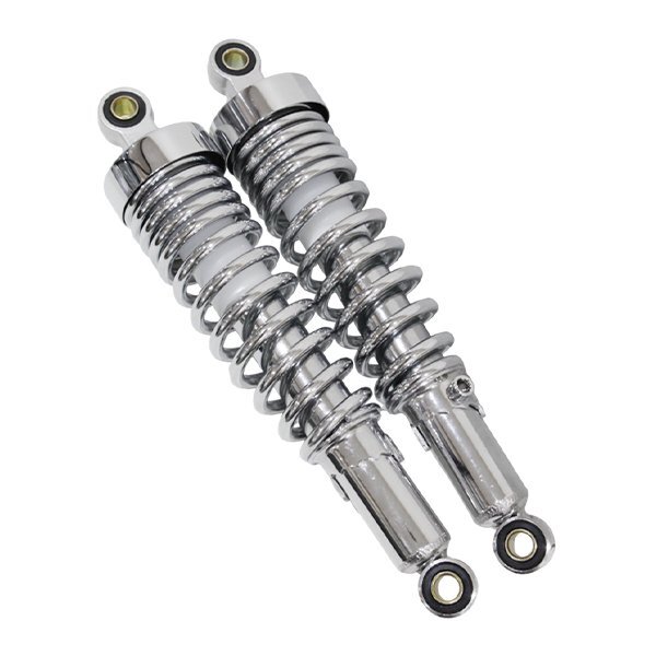 純正タイプ リア サスペンション 310mm 左右 2本セット クローム メッキ 5段階調整可 ホンダ GB250 クラブマン ゴリラ バイク 汎用 サス拍卖