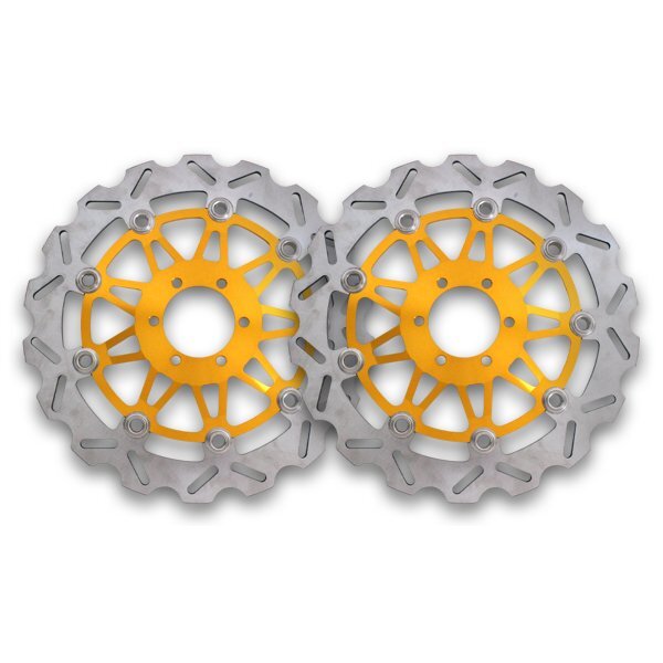 フロントブレーキディスク ヤマハ YAMAHA XJR1300 XJR1200 FZR750 DUCATI アプリリア KTM BMW ブレーキ ディスクローター ウェーブディスク拍卖