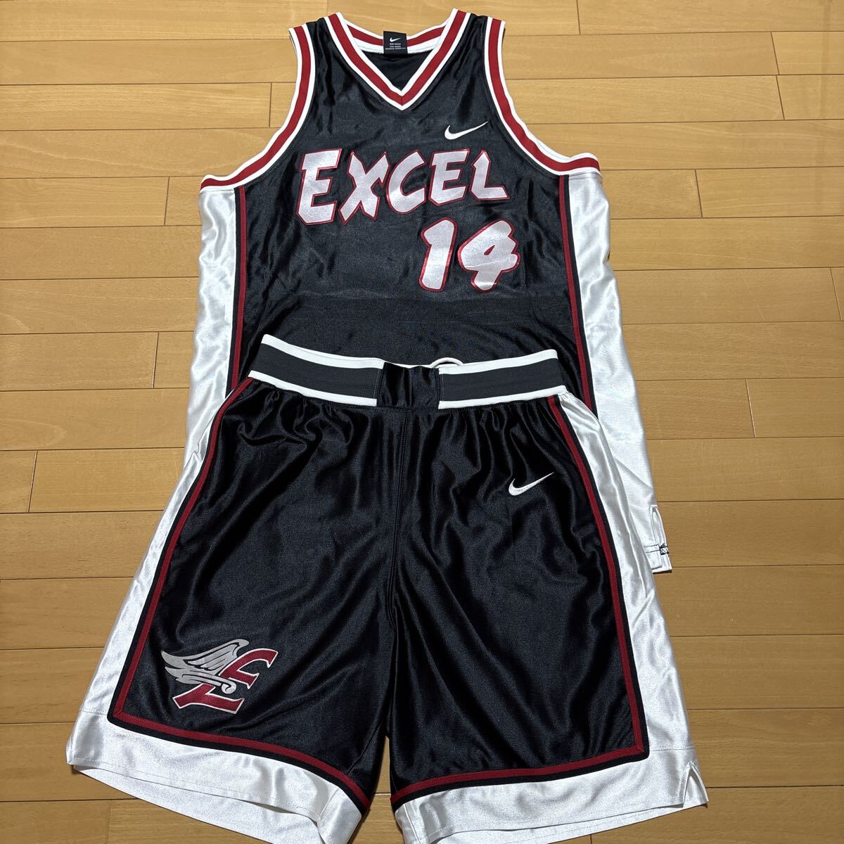 Nike ナイキ バスケットボール ユニフォーム 上下セット サイズXL 高校 大学拍卖