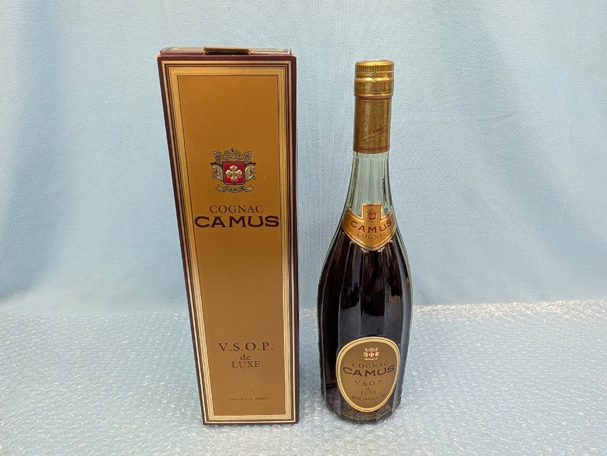 ◆ブランデー 未開栓 コニャック カミュ VSOP デラックス COGNAC CAMUS V.S.O.P. deLUXE 700ml拍卖