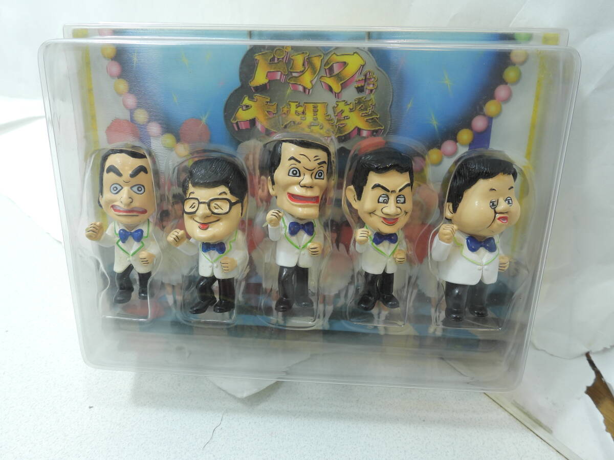 中身美品 ザ・ドリフターズ ドリフ大爆笑 30周年記念 傑作大全集 いかりや 高木 仲本 加藤 志村 DVD特典フィギュア 5体セット 拍卖