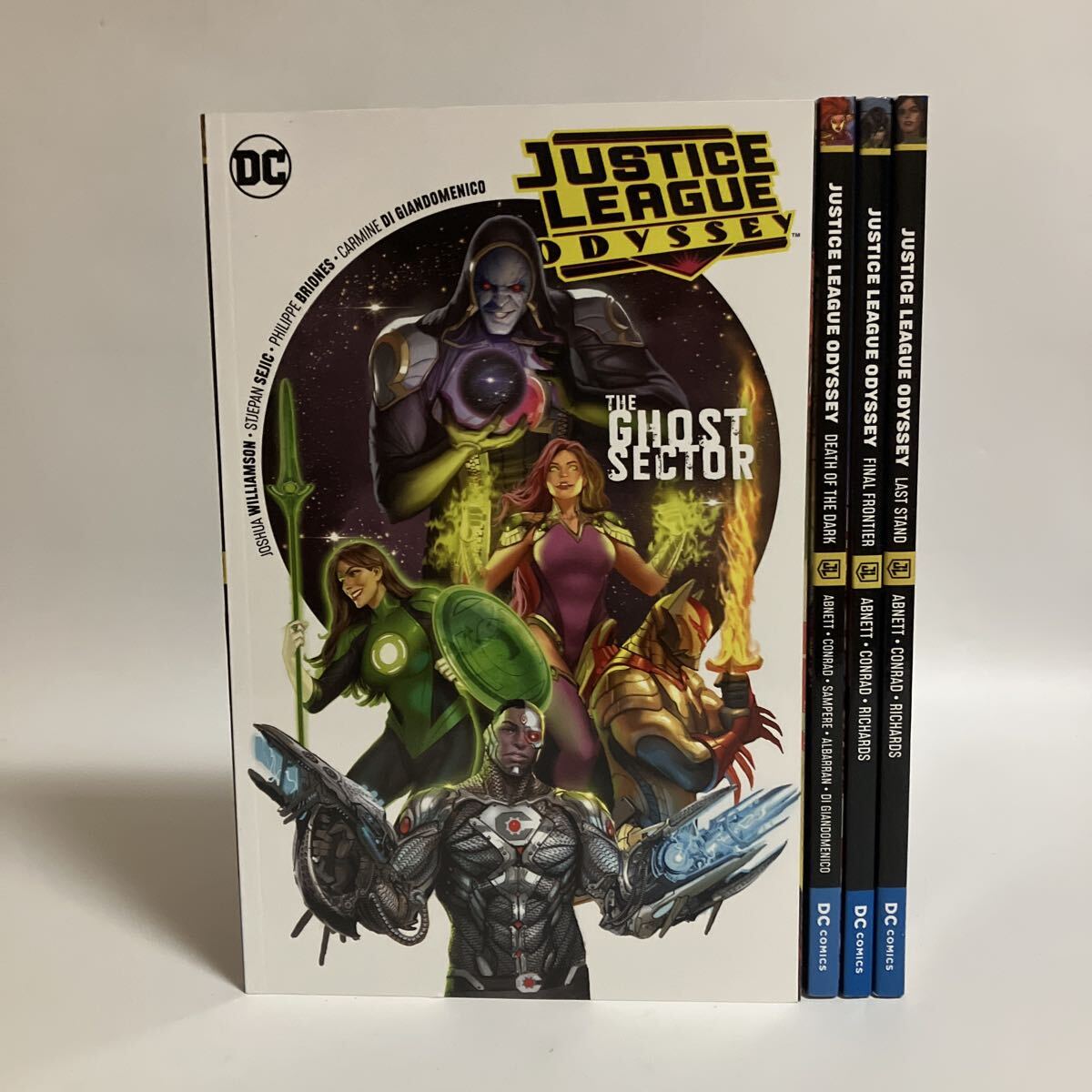 アメコミ ジャスティス・リーグ・オデッセイ 全4巻セット JUSTICE LEAGUE ODYSSEY 英語版拍卖